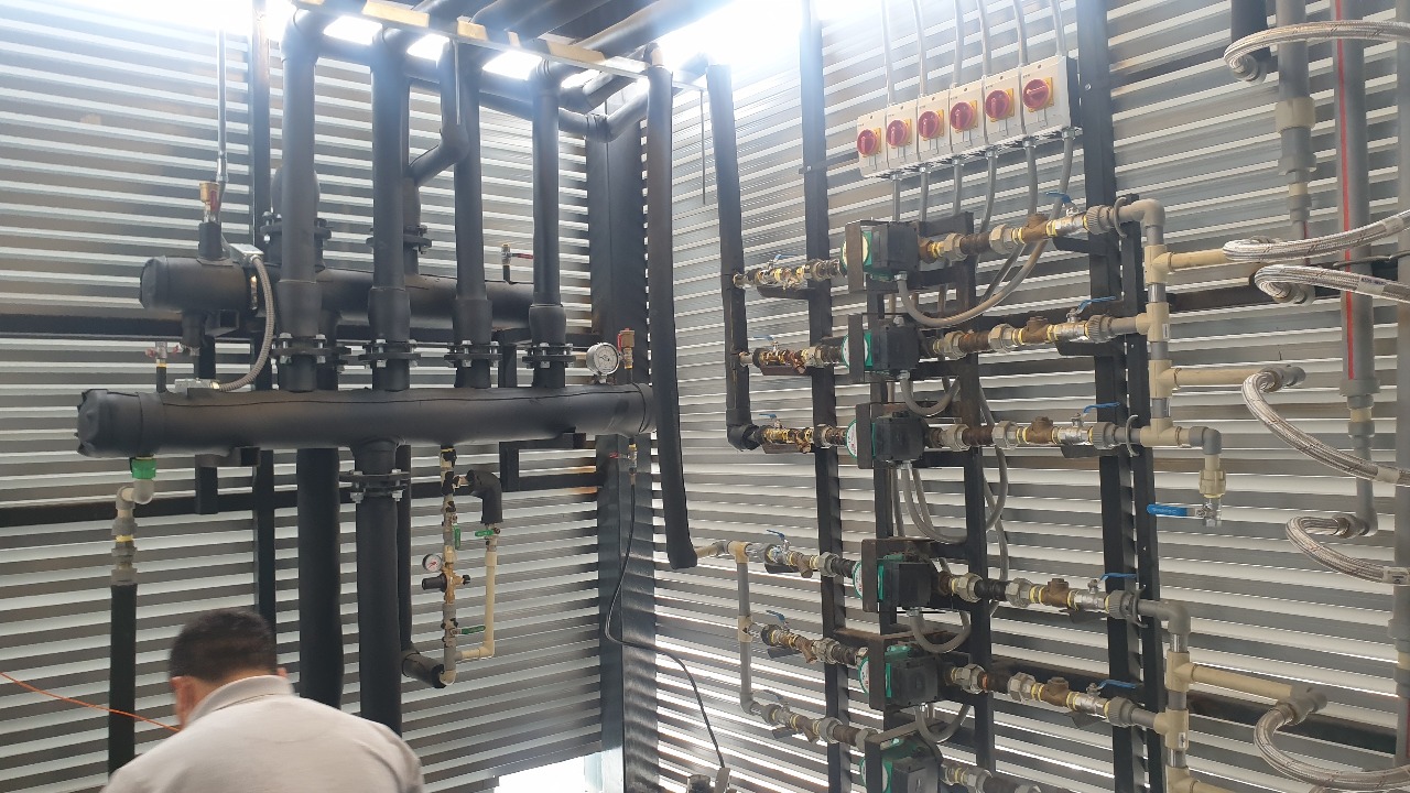 Instalación hidráulica y sistemas de bombeo de EMSEL